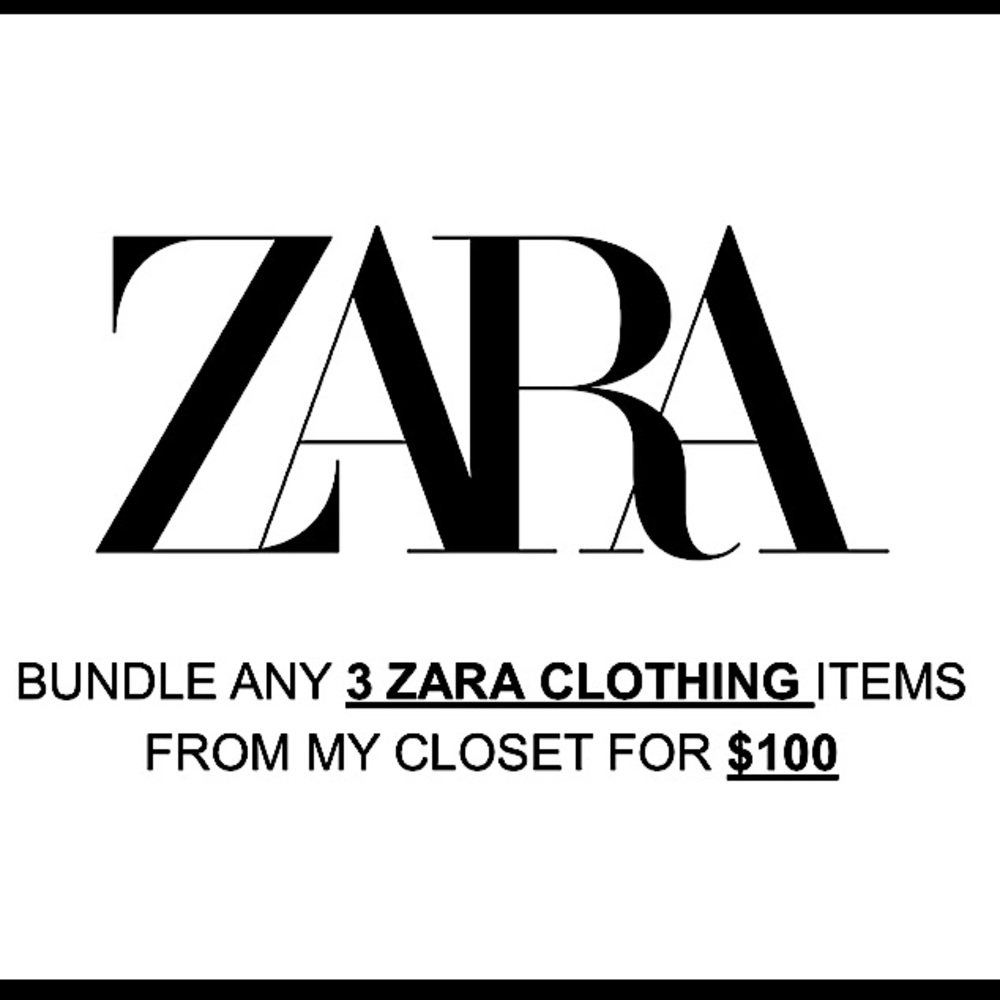 Bundle any 3 clothing items from my closet!